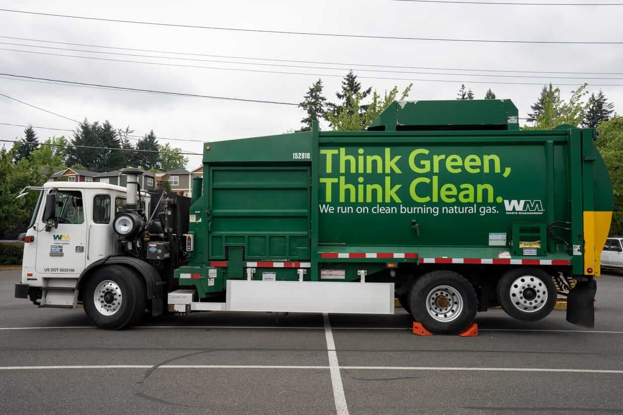 Waste Management, Inc_ truck-by hapabapa via iStock